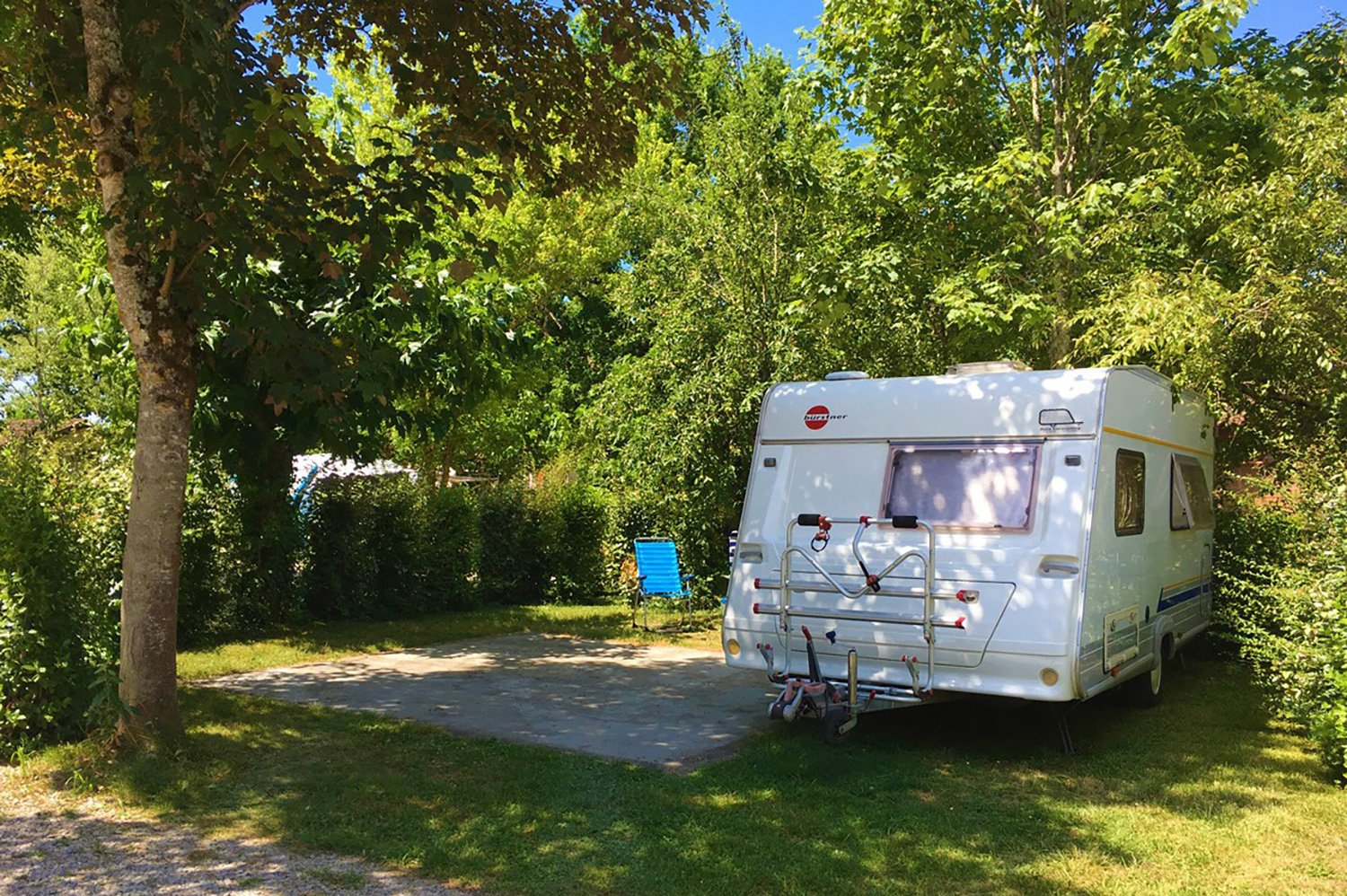 camping ombragé